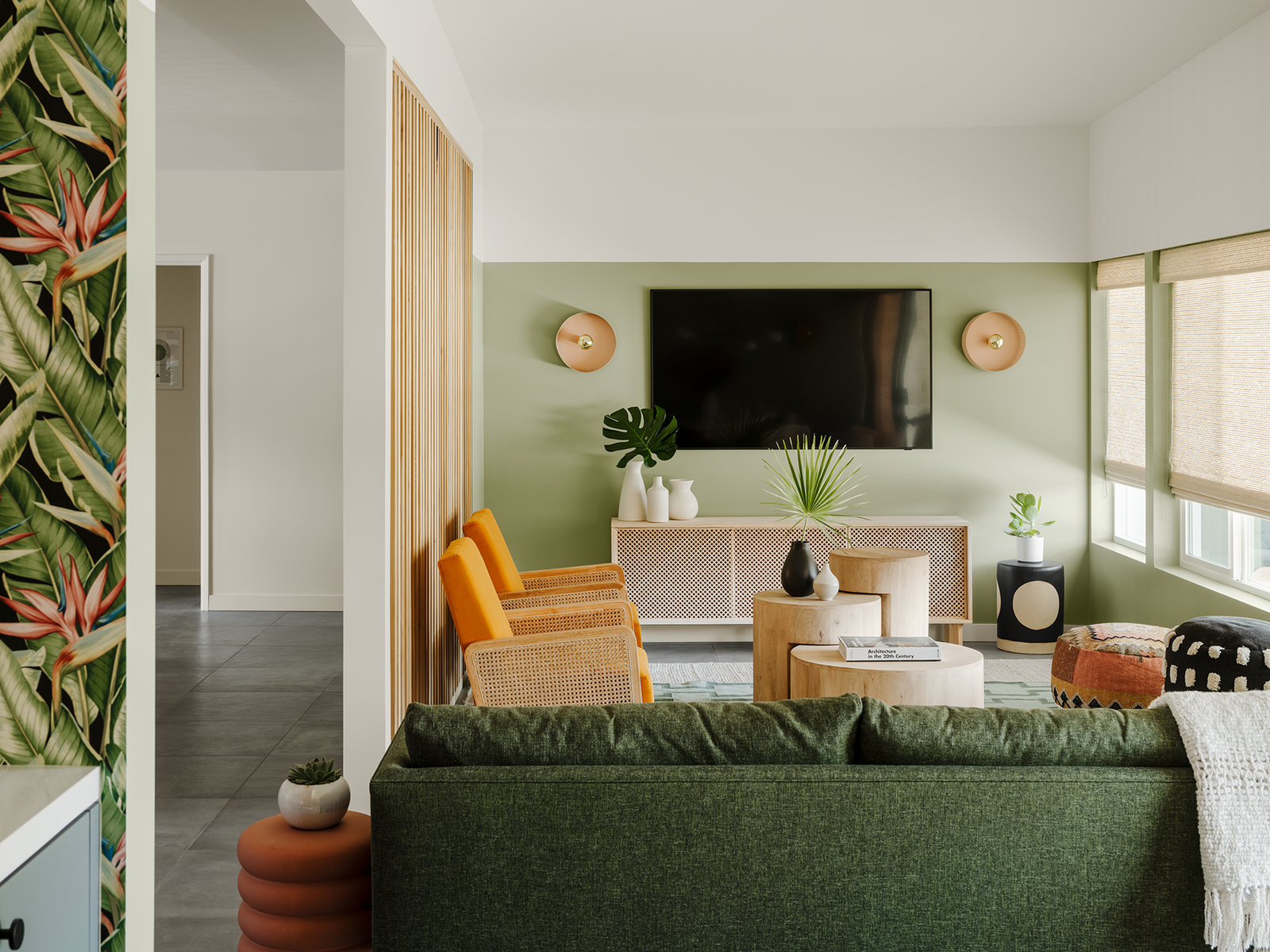 21 Bold Olive Green Living Room Accent Wall Secrets for a Luxurious, Inviting Ambiance