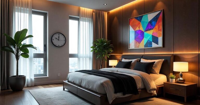 21 Bold and Subtle Decor Ideas for Visual Balance in Your Navy Blue Boho Bedroom