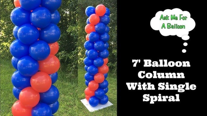 How many balloons for a balloon column